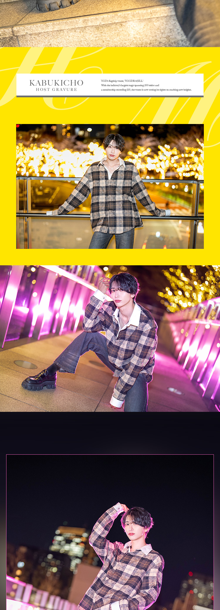 歌舞伎町ホストクラブ YGGDRASILL 道枝 響