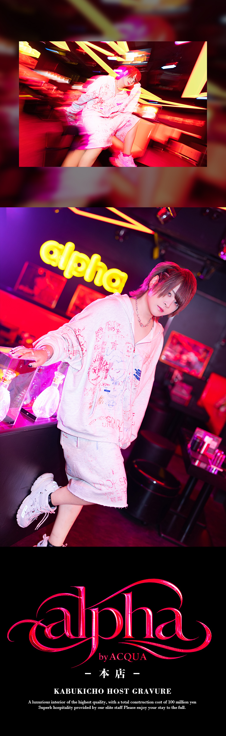 歌舞伎町ホストクラブ alpha by ACQUA -本店- 御影 儚
