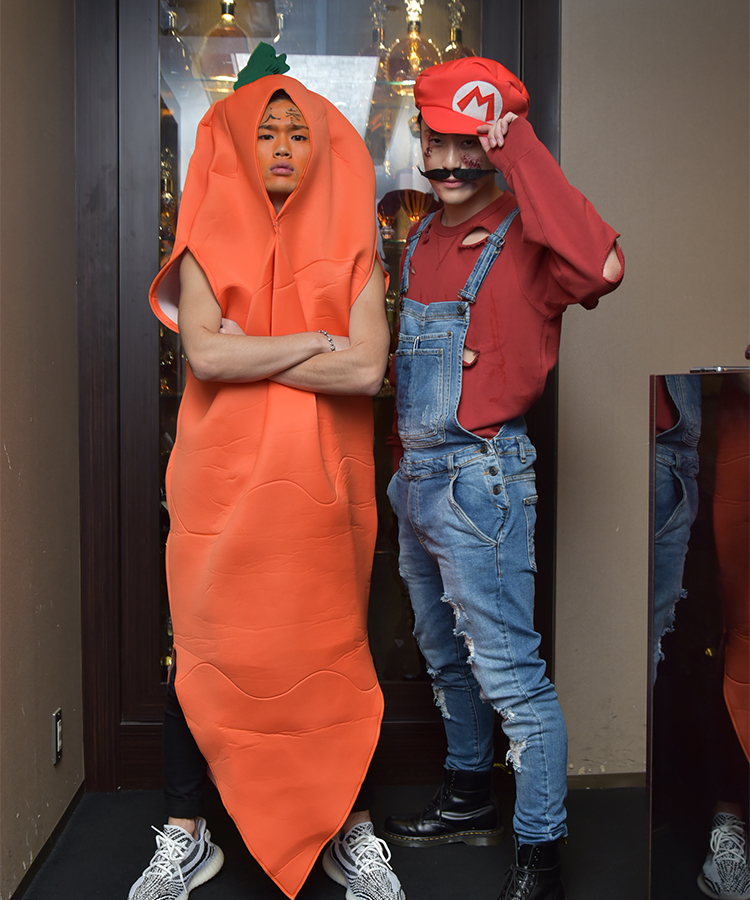 【aoi】人参、マリオ