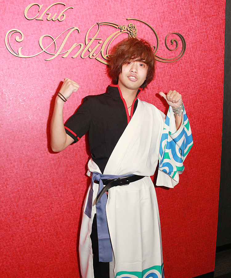 ココは江戸ではなく、京都祇園ですが銀魂の銀さん発見!!