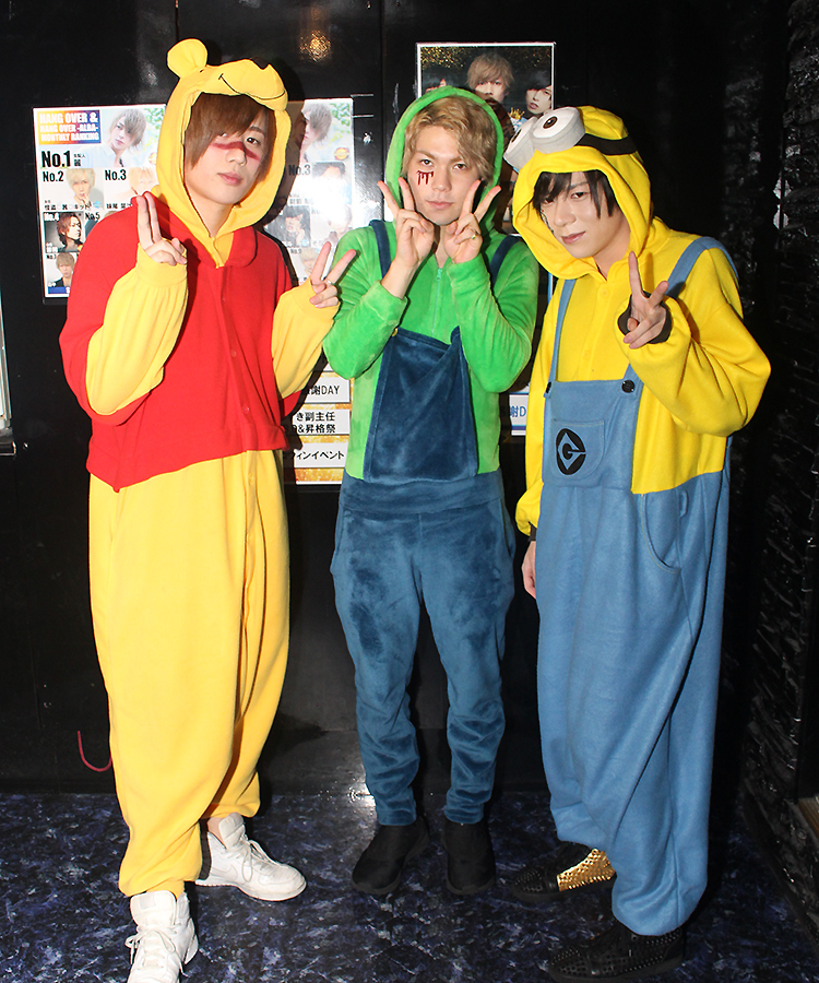 着ぐるみトリオ!!