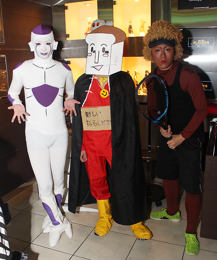 大坂なおみ×食パンマン?×フリーザ様!!