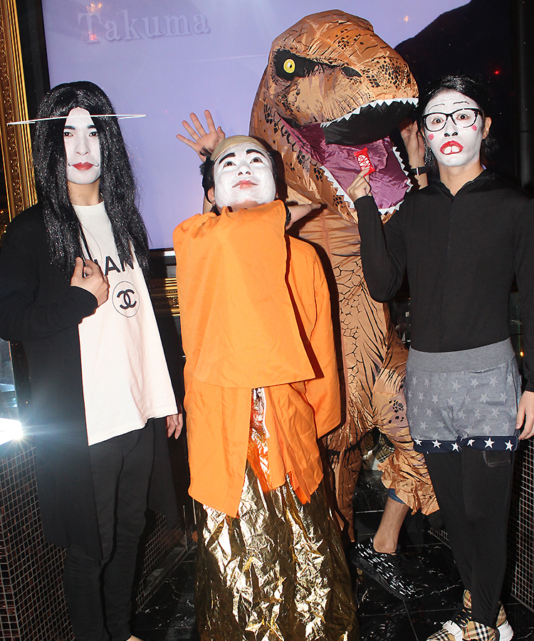 チーム白塗り×恐竜!!