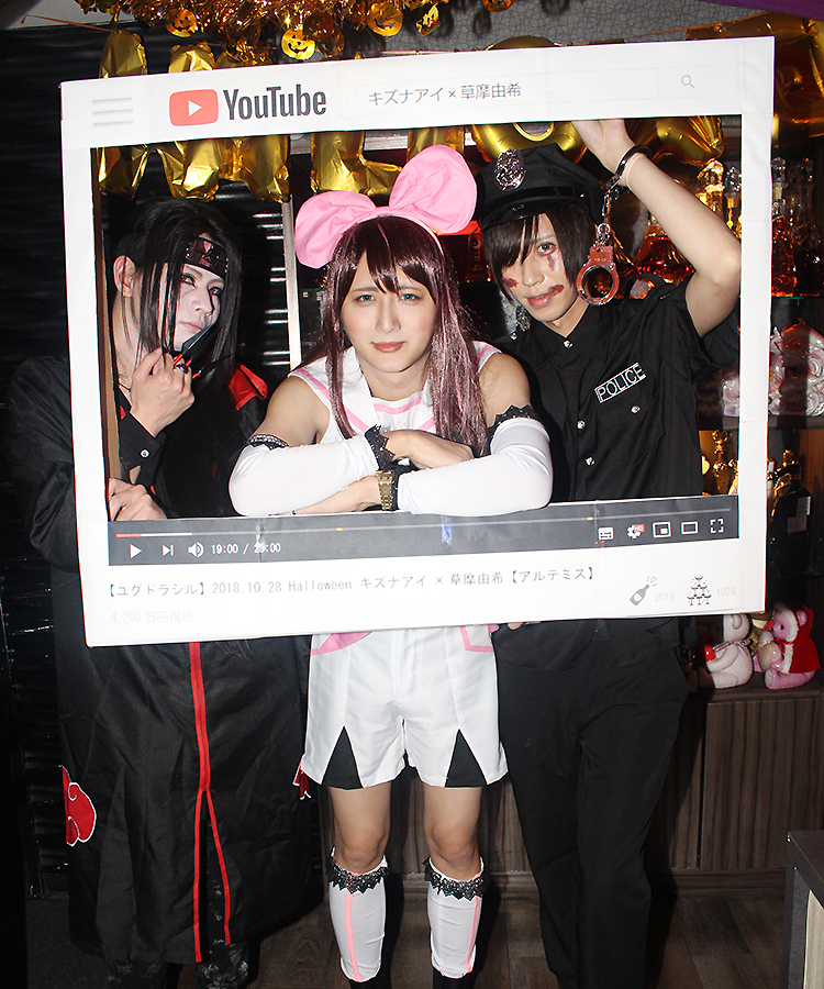 ユーチューバーもハロウィンを!!