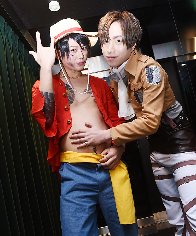 大ヒットコミックの人気者コラボ☆ 「ONE PIECE」ルフィと「進撃の巨人」エレン