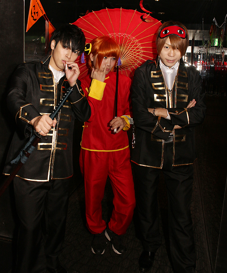 銀魂のキャラクターが勢揃い!!