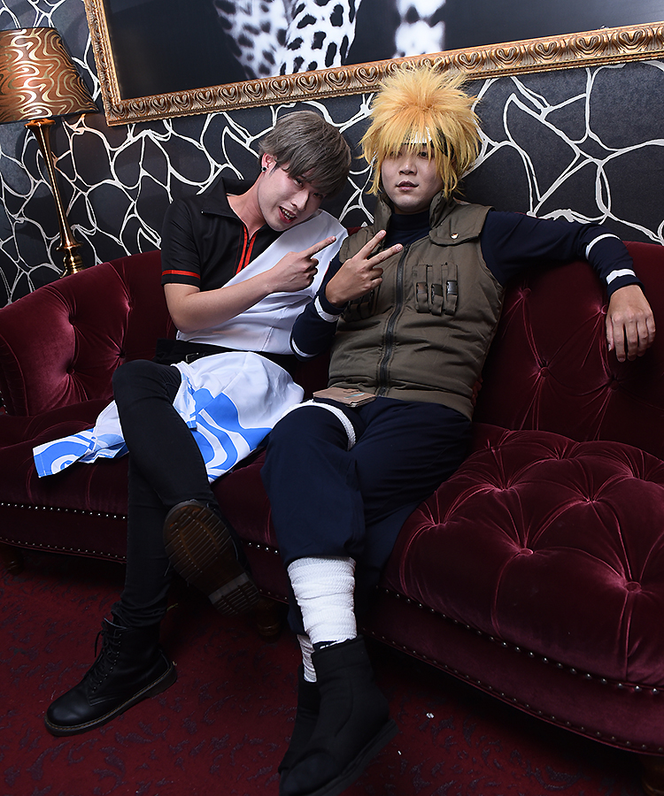 銀魂とナルトの主役2人がここに☆