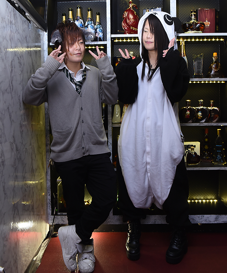 動物大好きな2ショット♪