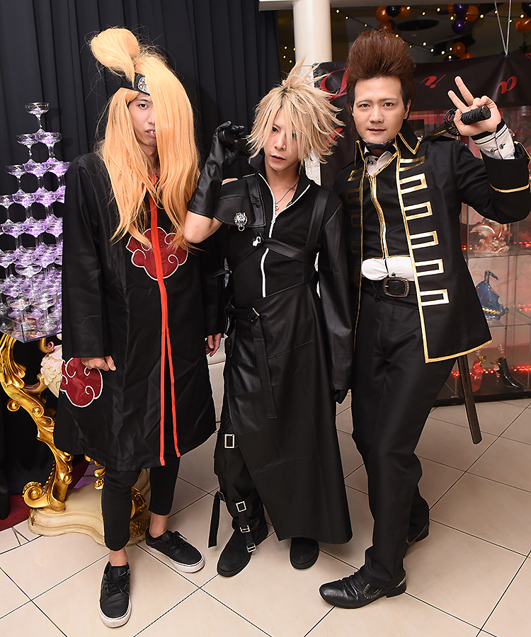 『NARUTO』暁メンバー、『ファイナルファンタジー』クラウド、『銀魂』沖田総悟がまさかのスリーショット