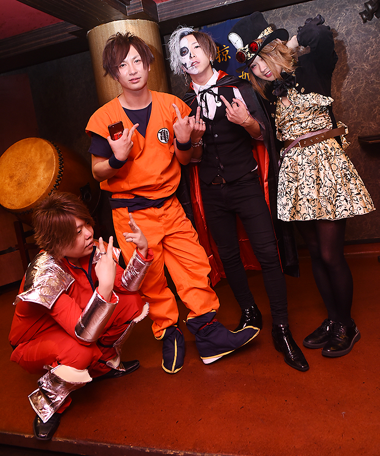 いろんなコスプレ♪これぞハロウィン感満載!