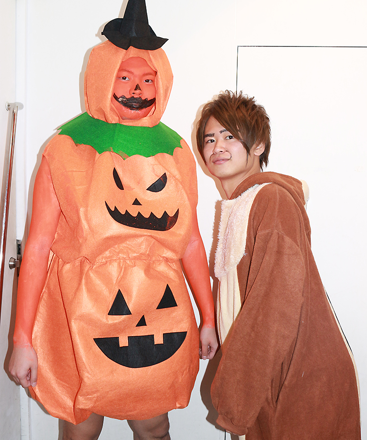 カボチャおばけとかわいい着ぐるみコス☆