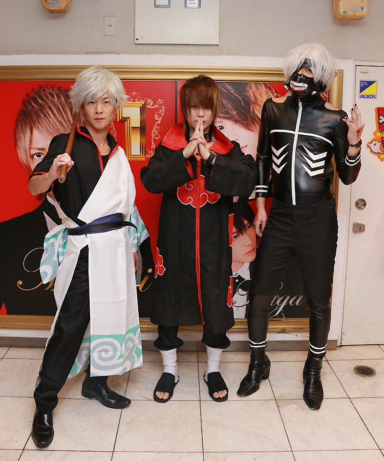 銀魂、ナルト、東京喰種のイケメントリオ☆