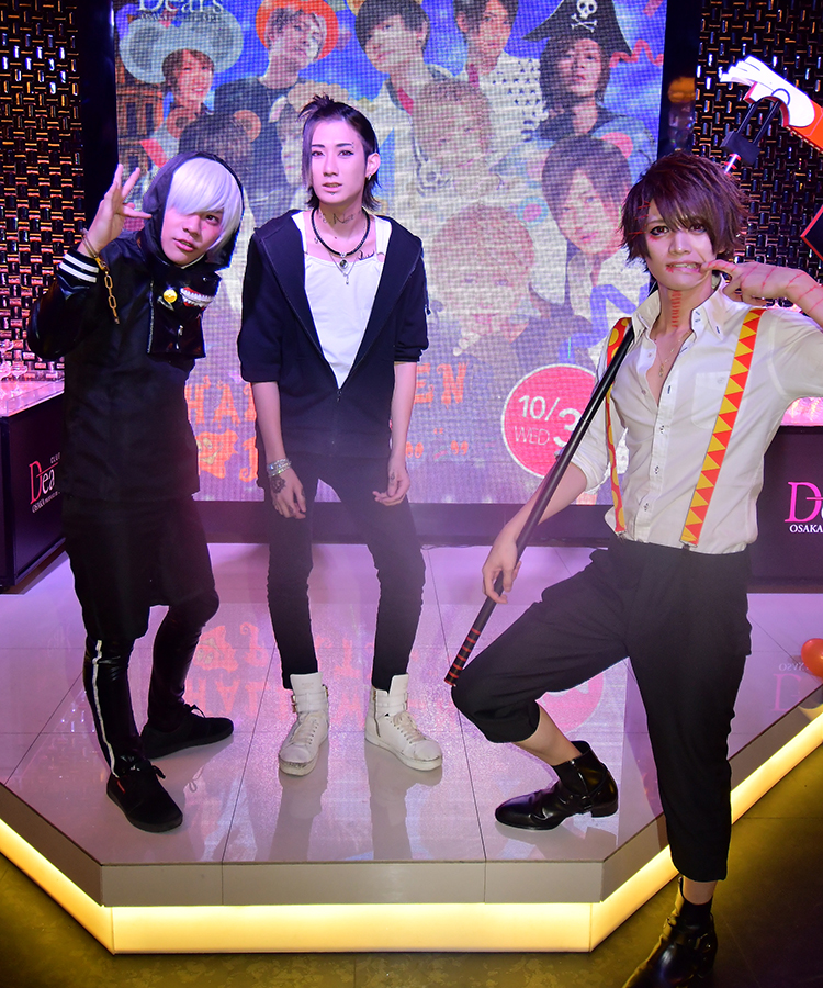 東京グールのキャラクターが勢揃い!!