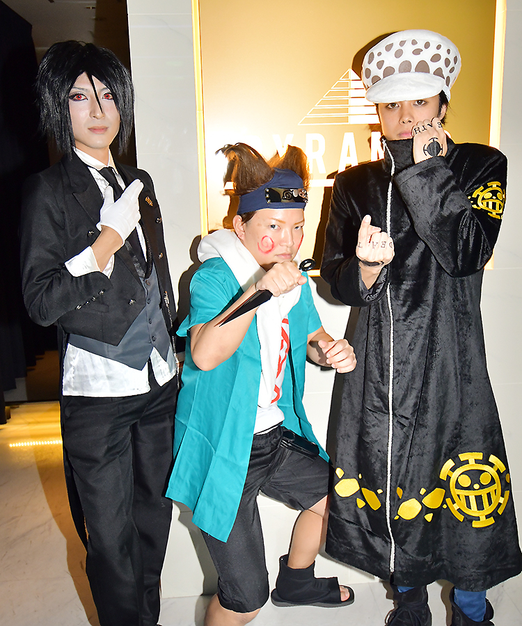 漫画のキャラクターたちがコラボレーション♪