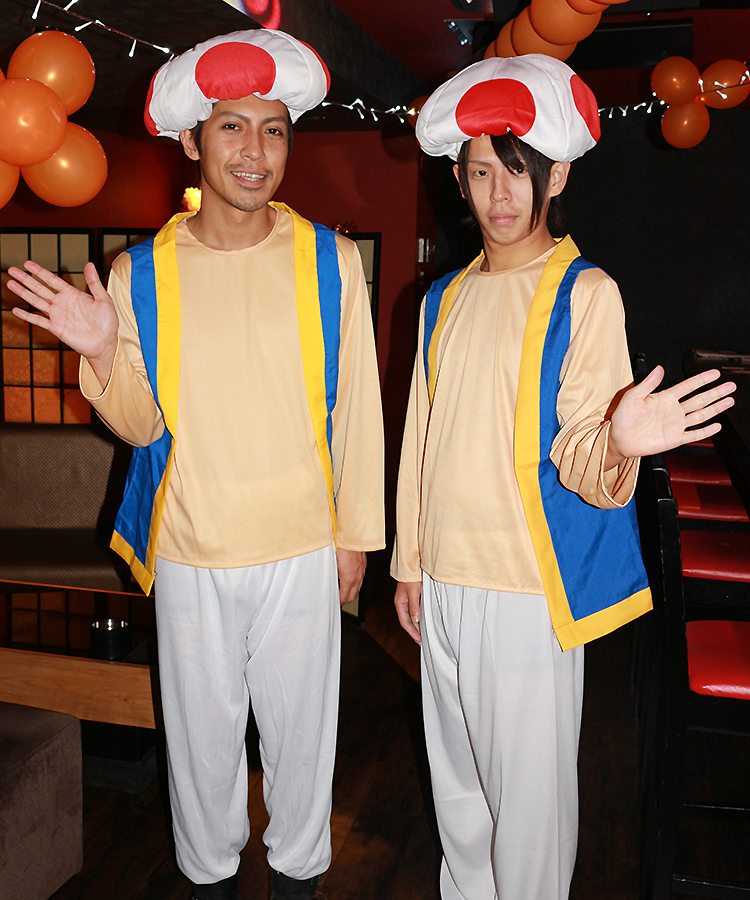 可愛いキノピオコンビを発見しました☆