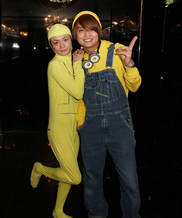 全身タイツミニオン＆イケメンミニオン☆