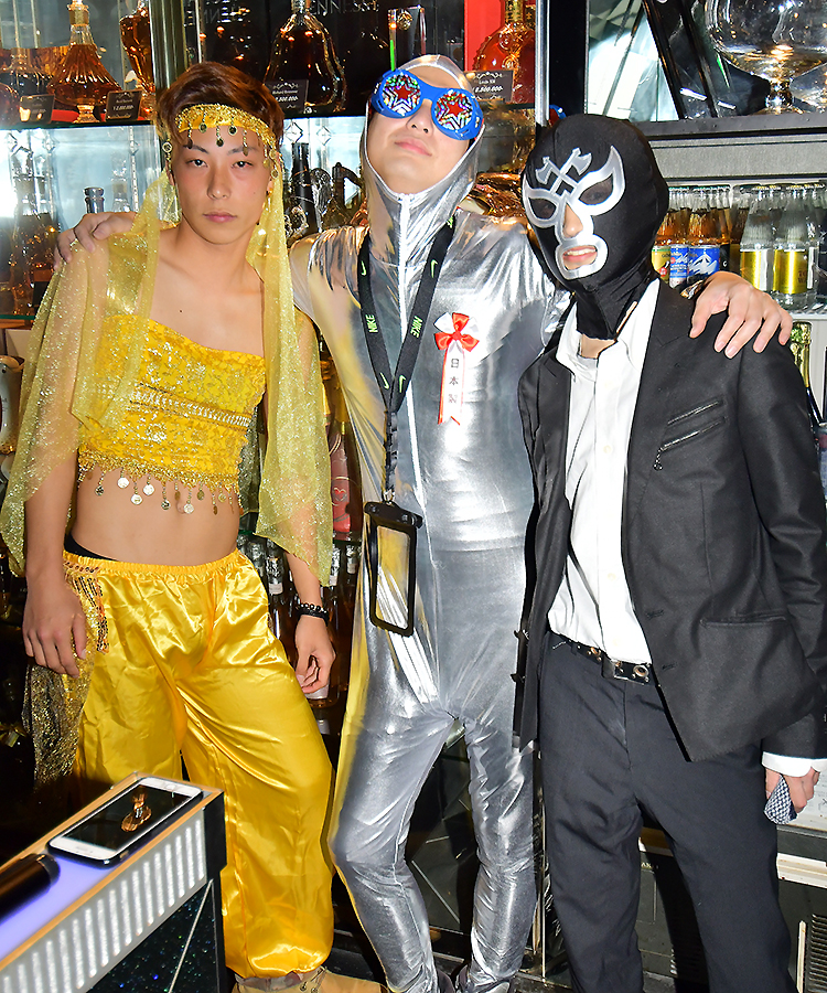 この仮装に共通点は一切ございません(笑)