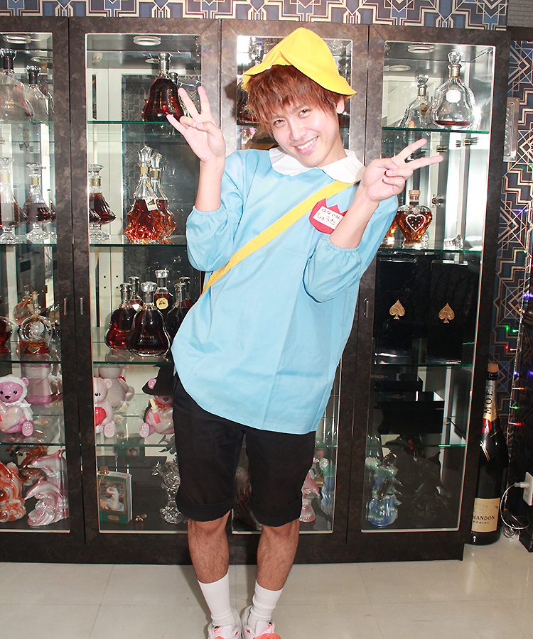 将来の夢は日本一のホストになりたいです♪