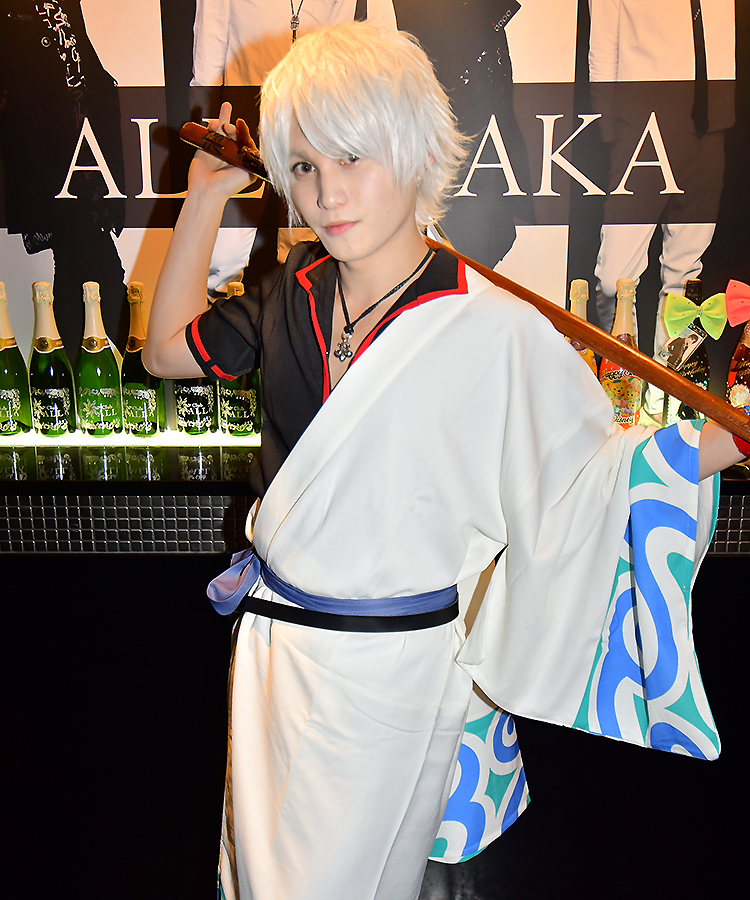 銀魂から坂田銀時の登場です♪