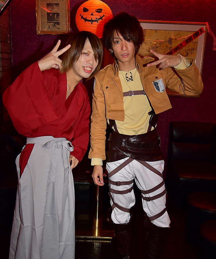 進撃の巨人&るろうに剣心のツーショット☆