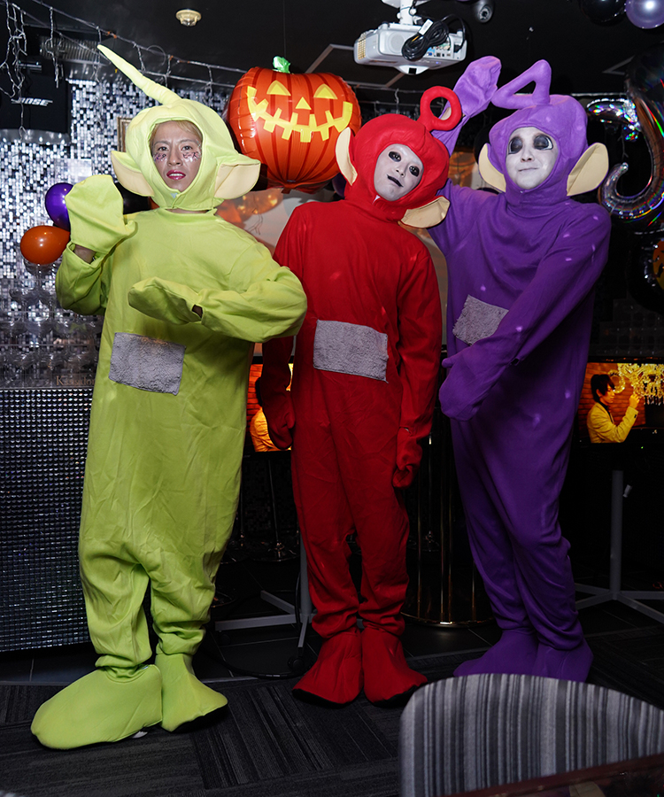 テレタビーズのコスプレ♪