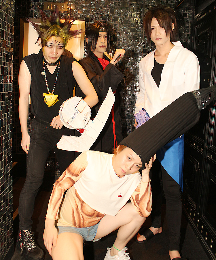 漫画から出てきました