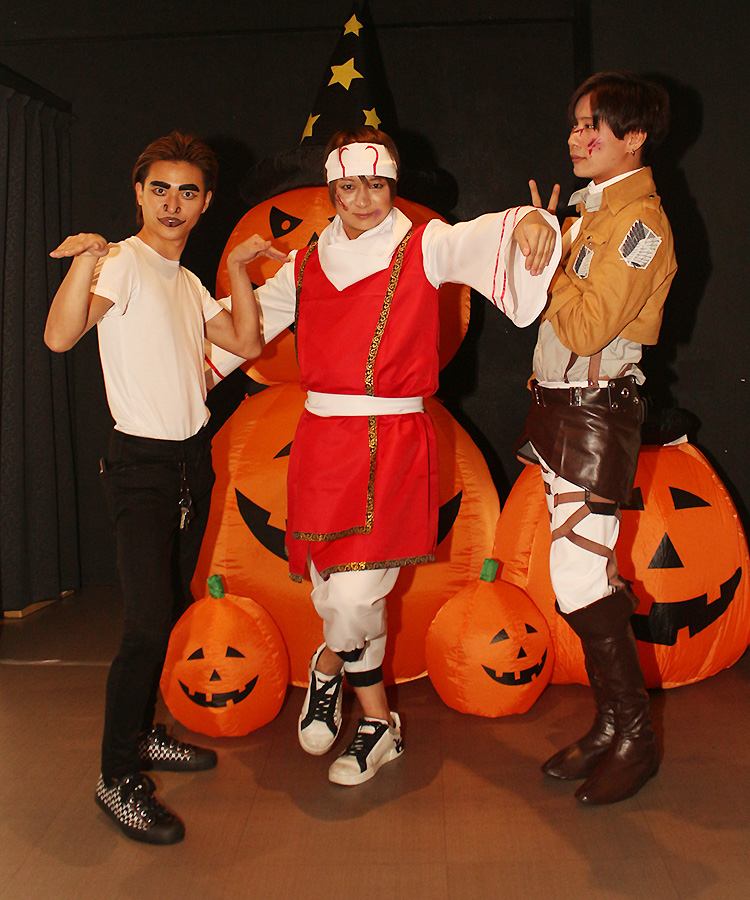 個性が出た３人組☆