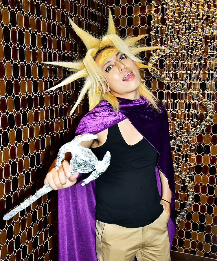 これは！遊戯王の闇マリクではないですか!!