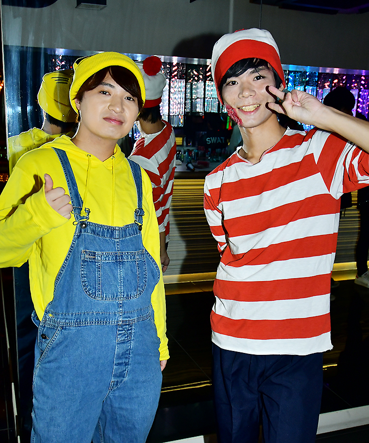 ミニオン＆ウォーリーコスチュームでパチリ☆