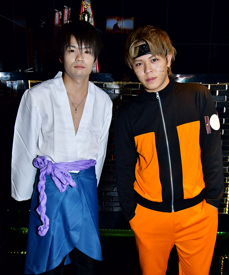 サスケとNARUTOのツーショットもゲット♪