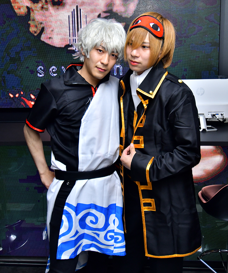 コチラは『銀魂』人気コンビの2ショット☆