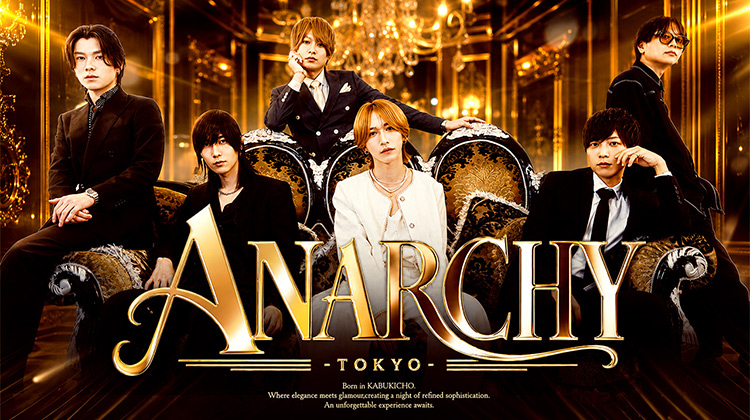 歌舞伎町「ANARCHY -TOKYO-」より 個性際立つ5名が集結!!