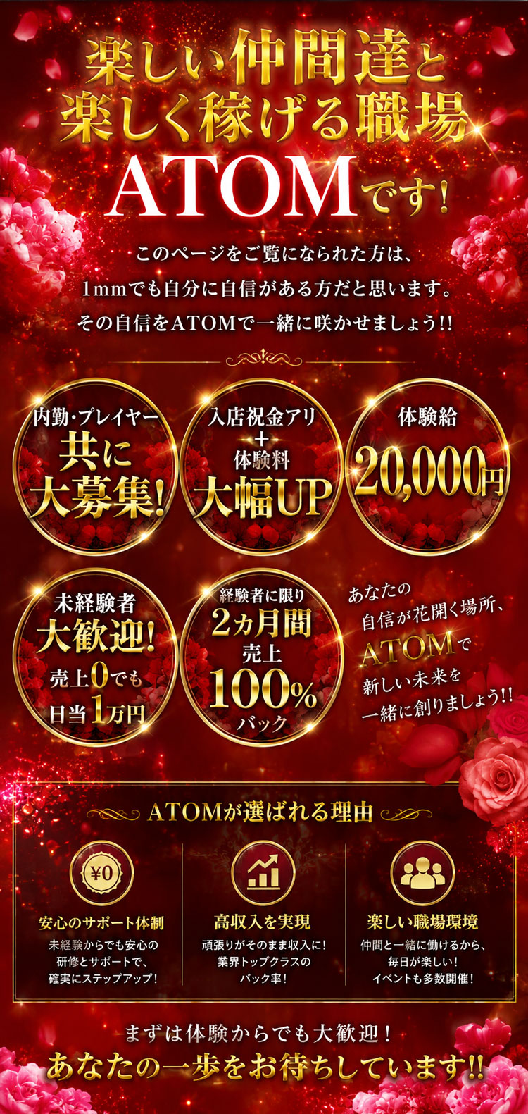 大阪 ミナミ ATOM アトム