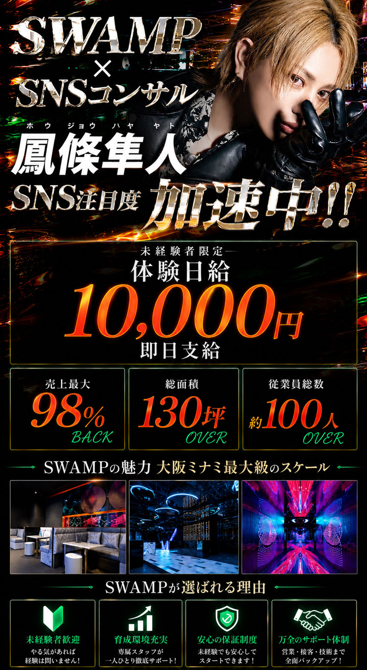 大阪 ミナミ SWAMP スワンプ